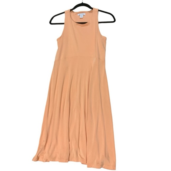 Athleta Santorini Women’s Thera Sleeveless Exercise Dress Cactus Peach Medium - Picture 1 of 7